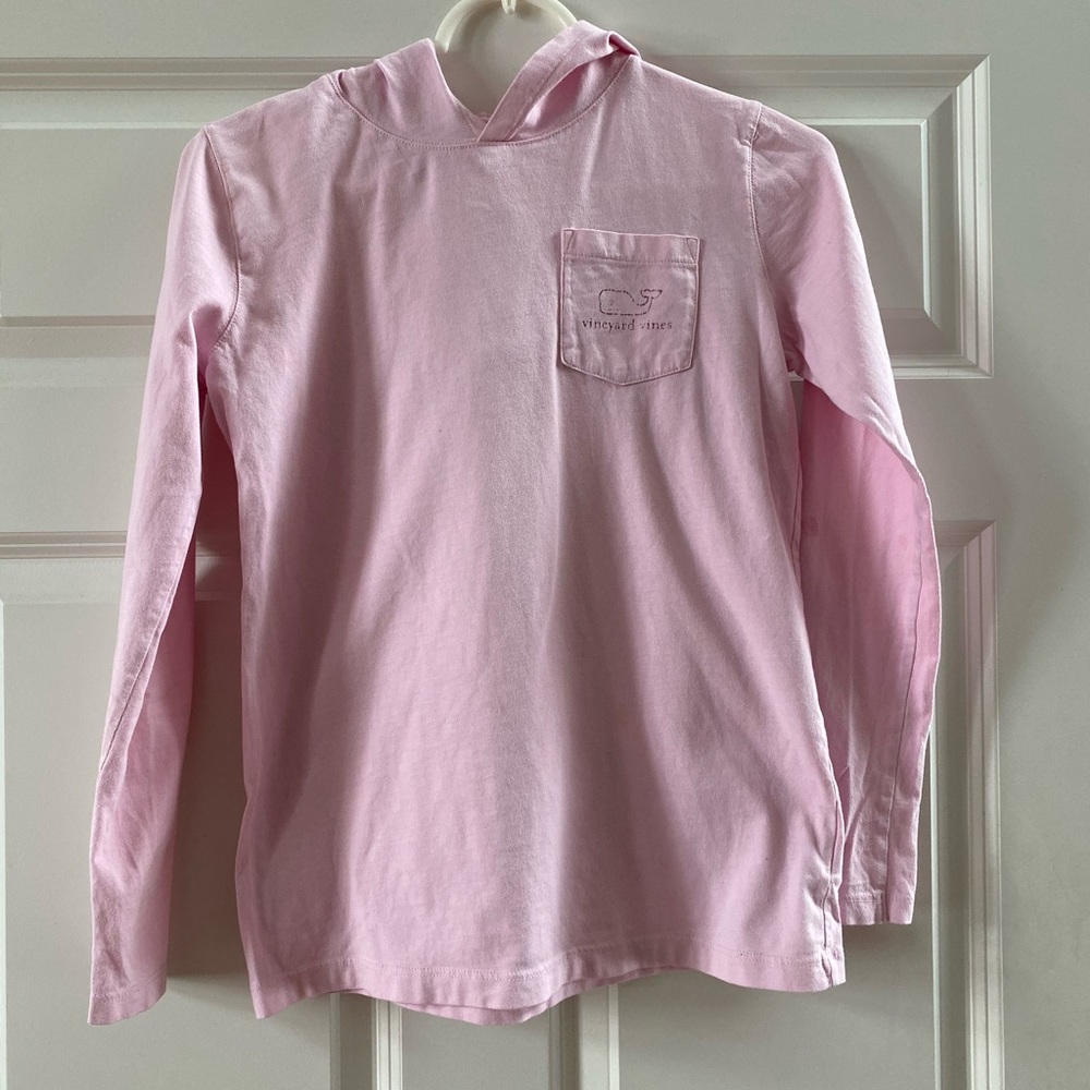 Girls Vineyard Vine hooded Tee